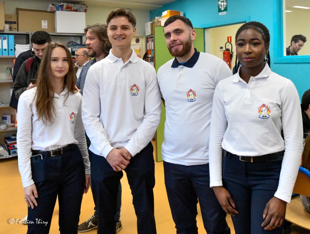 Pompiers après une intervention